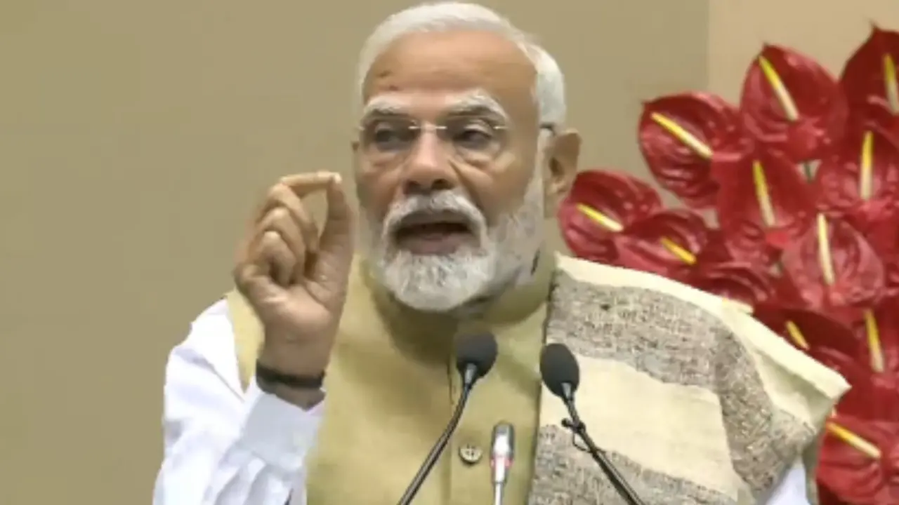 PM Modi at Vigyan Bhavan
