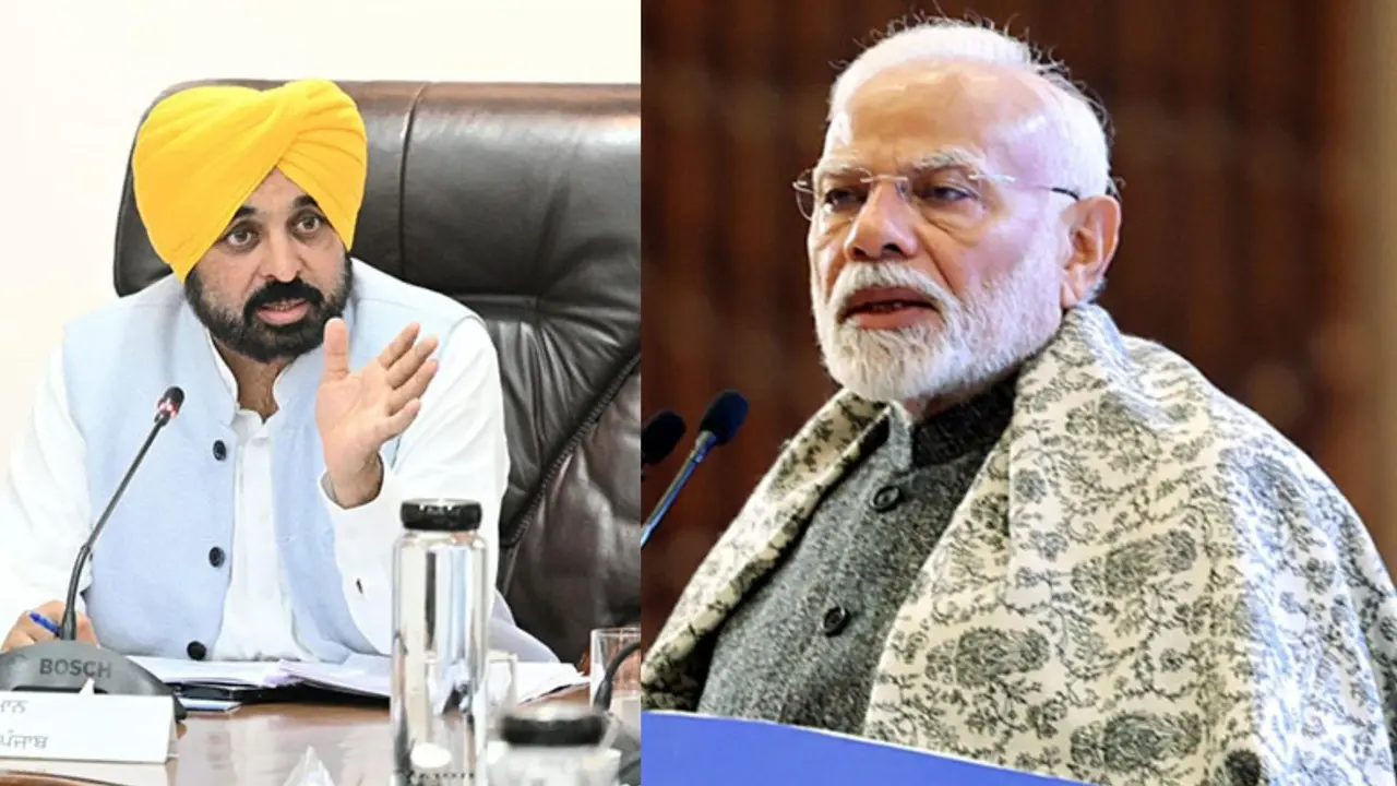 pm modi- bhagwant mann