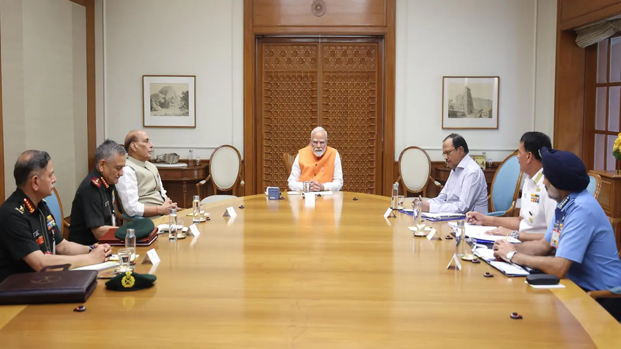 PM Modi Calls Another Top Security Meet With Jaishankar, Doval, All 3 Armed Forces Chiefs Underway | LIVE