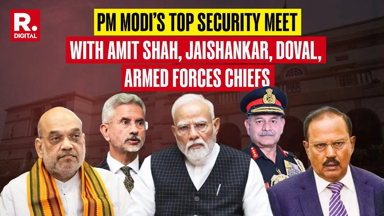 PM Modi Calls Another Top Security Meet With Jaishankar, Doval, All 3 Armed Forces Chiefs Underway | LIVE