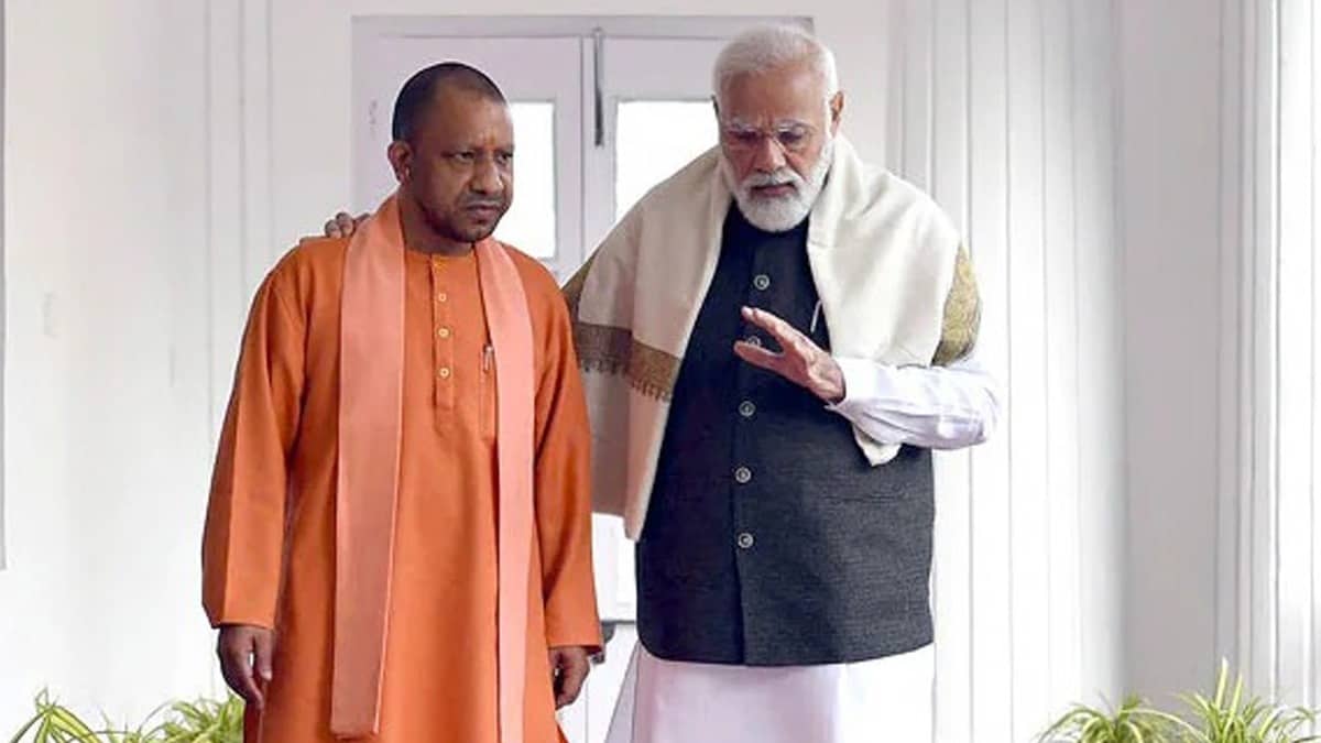 PM Modi & CM Yogi 