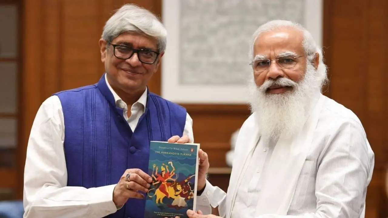 PM Modi condoles the demise of Bibek Debroy