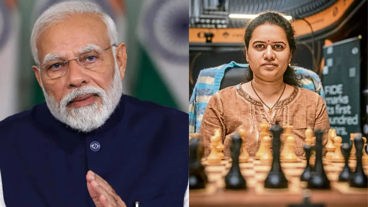 pm modi congratulates koneru humpy on winning fide womens world rapid chess championship