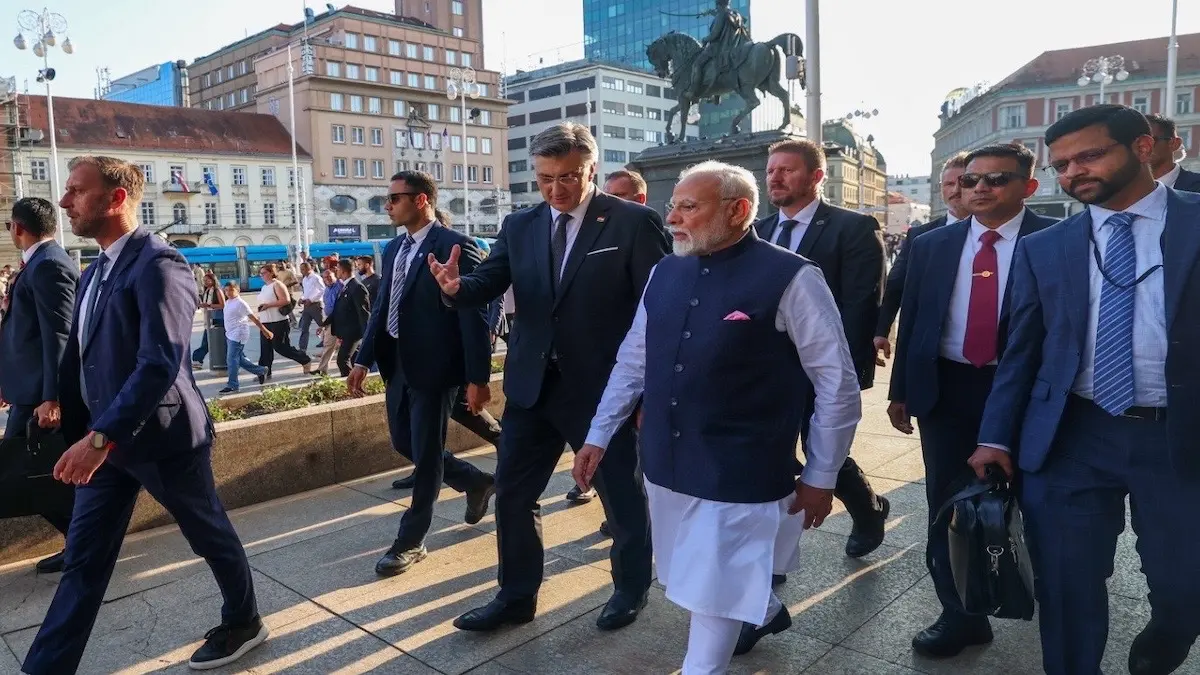 PM Modi, Croatia PM Andrej Plenkovic