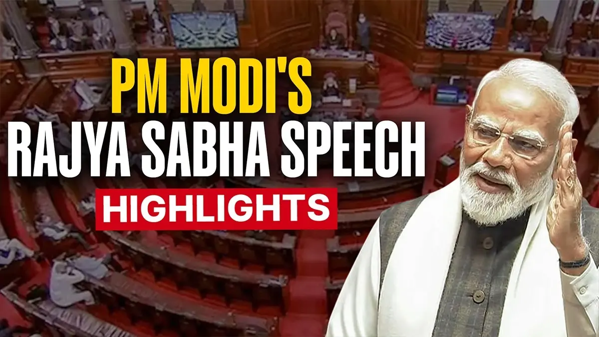 PM Modi Delivers Scathing Reality Check To Opposition On National Interests In Rajya Sabha | Key Highlights PM Modi Delivers Scathing Reality Check To Opposition On National Interests In Rajya Sabha | Key Highlights