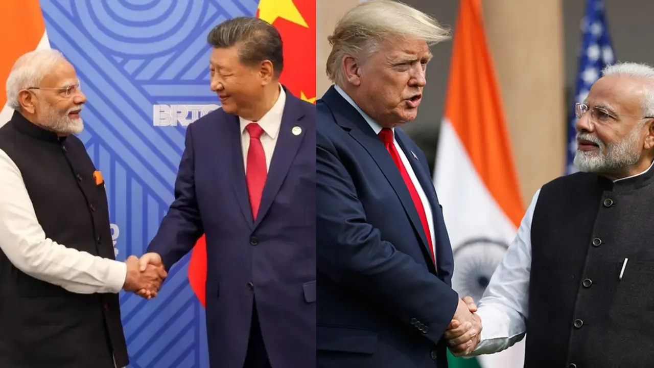 PM Modi- Donald Trump- Xi Jinping