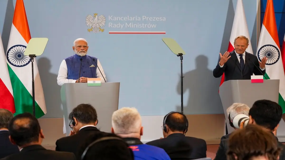 PM Modi, Donald Tusk