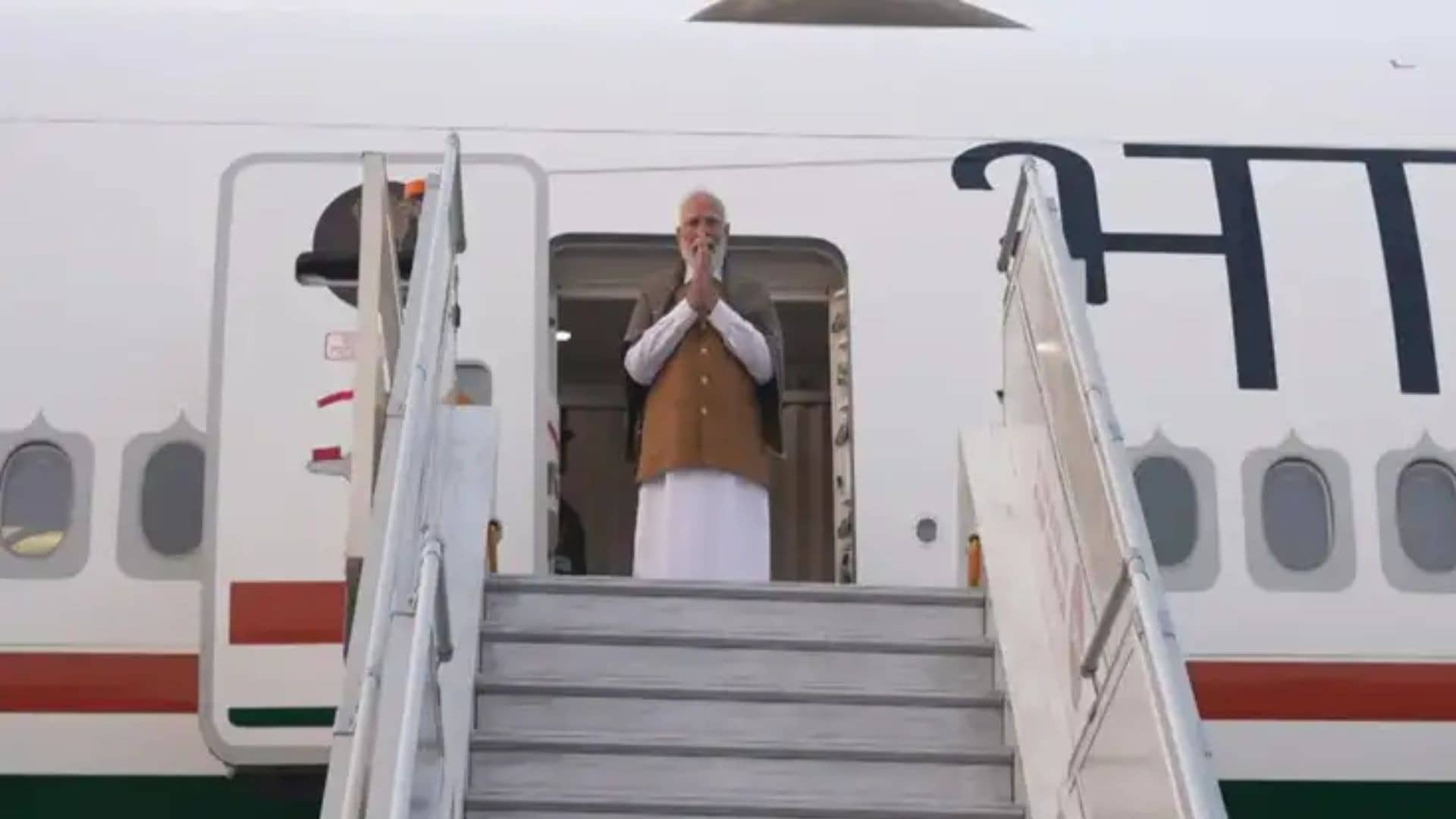 PM Modi emplanes for South Africa to attend the 20th G20 Leaders Summit