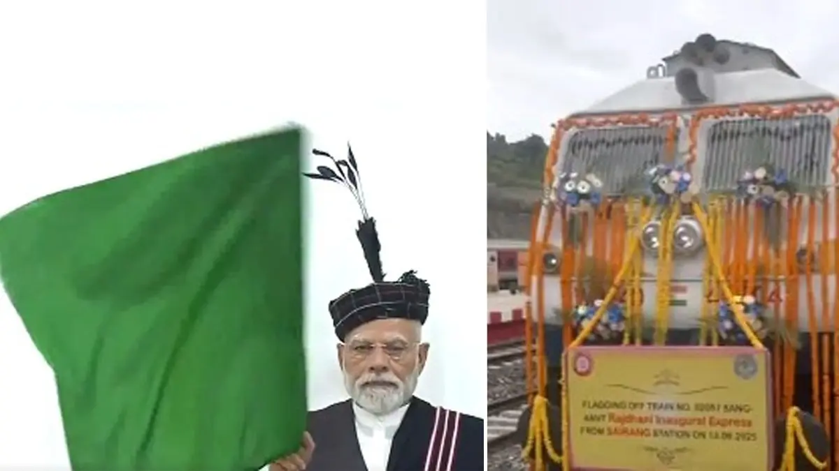 PM Modi Flags Off Three Express Trains in Mizoram, Passengers Express Relief