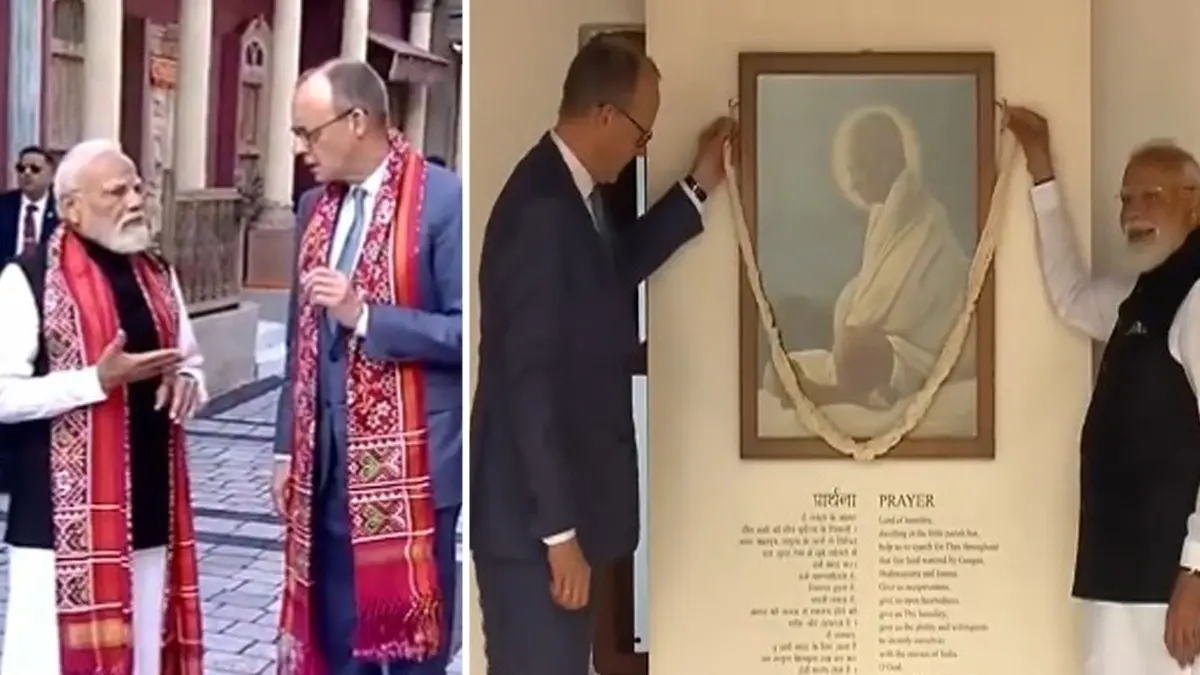 PM Modi & German Chancellor Friedrich Merz