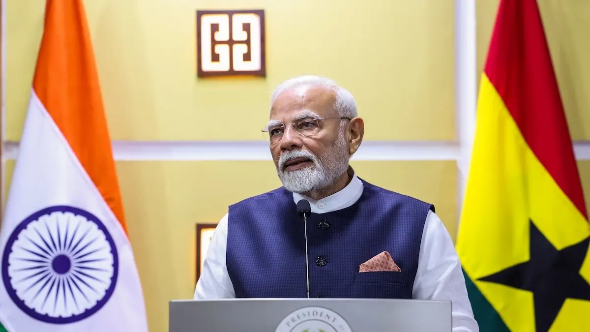 PM Modi, Ghana, Parliament