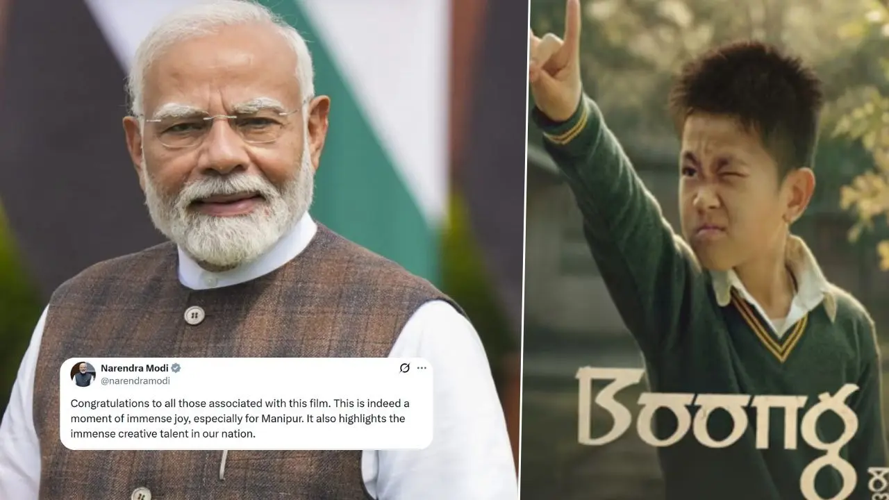 PM Narendra Modi Hails Manipuri Film Boong For Historic Win At BAFTA Awards 2026: Indeed A Moment Of Immense Joy... PM Modi hails 'Boong' win at BAFTA Awards 2026