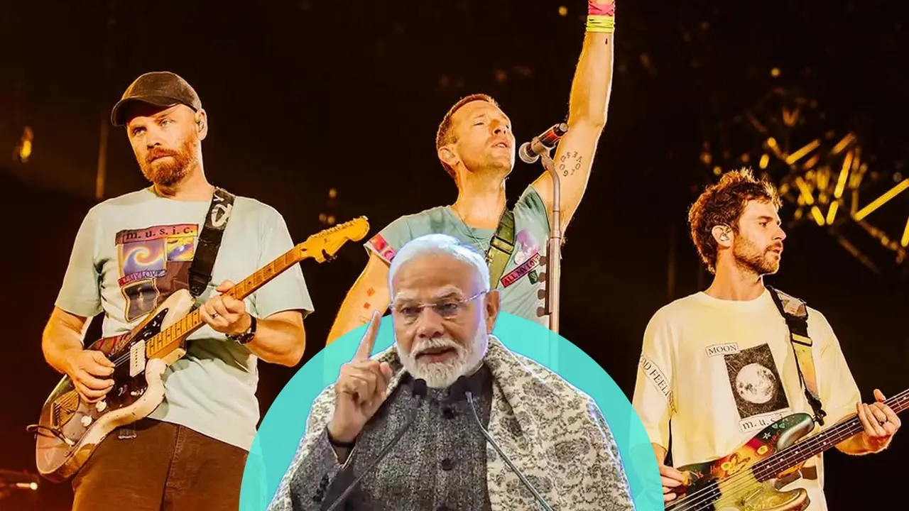 PM Modi hails Coldplay's India tour