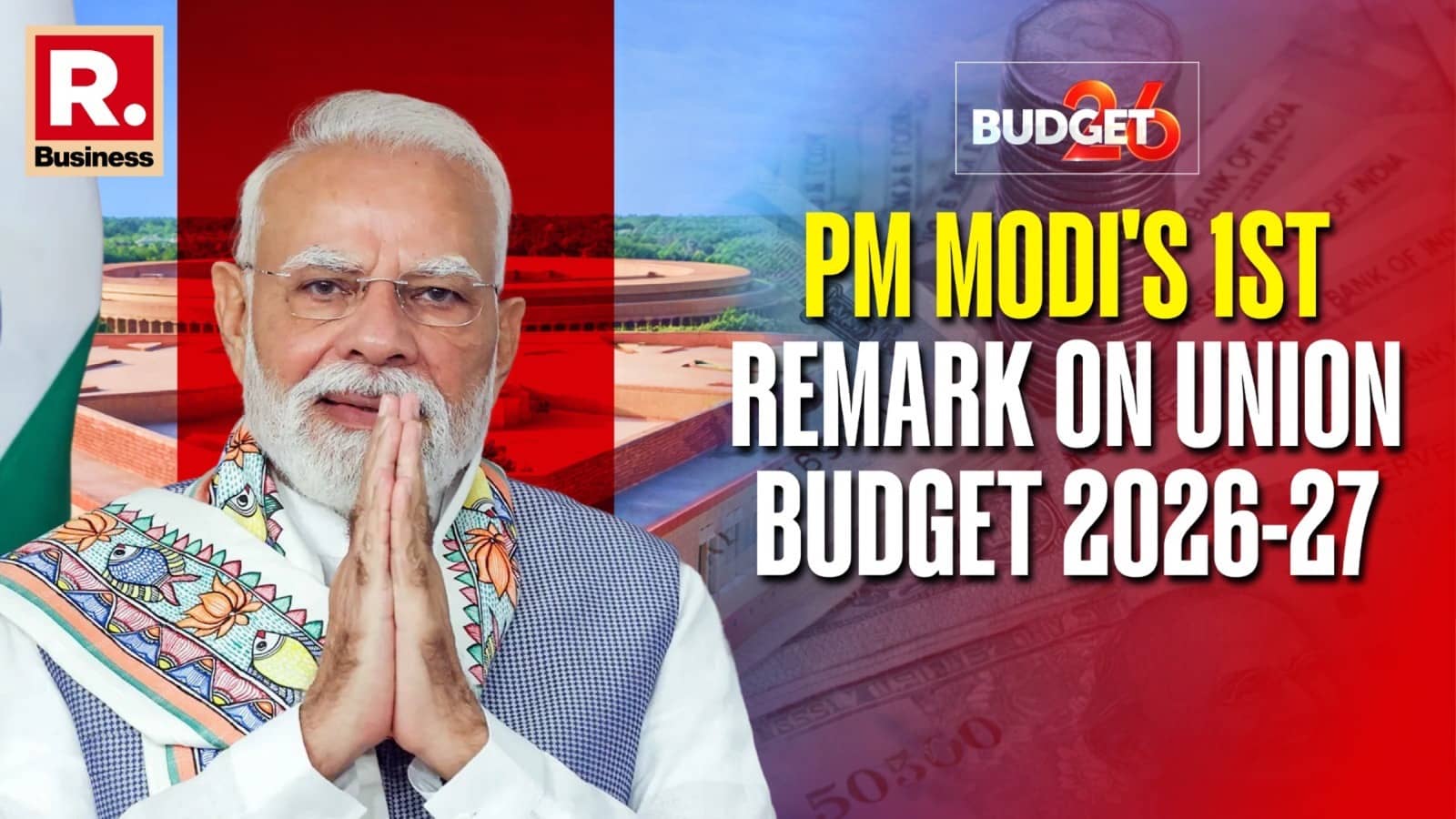 PM Modi Hails ‘Historic’ Union Budget, Praises Nirmala Sitharaman’s Record Ninth Presentation
