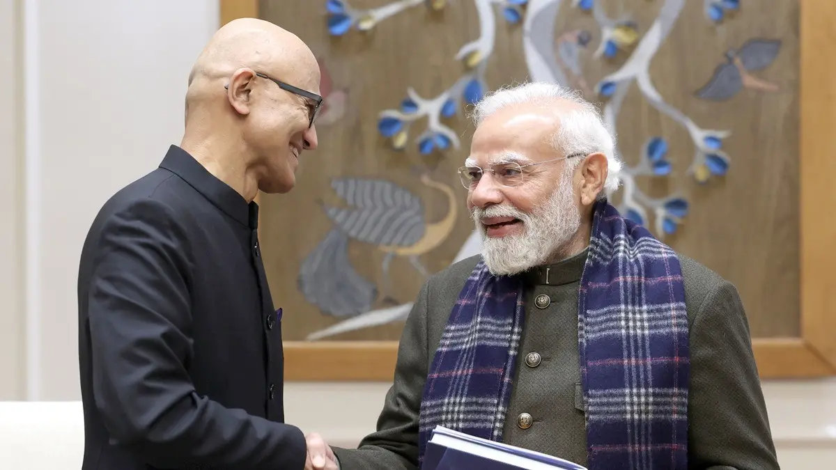 PM Modi Hails Microsoft’s $17.5 Billion AI Boost As ‘Largest Ever In Asia’