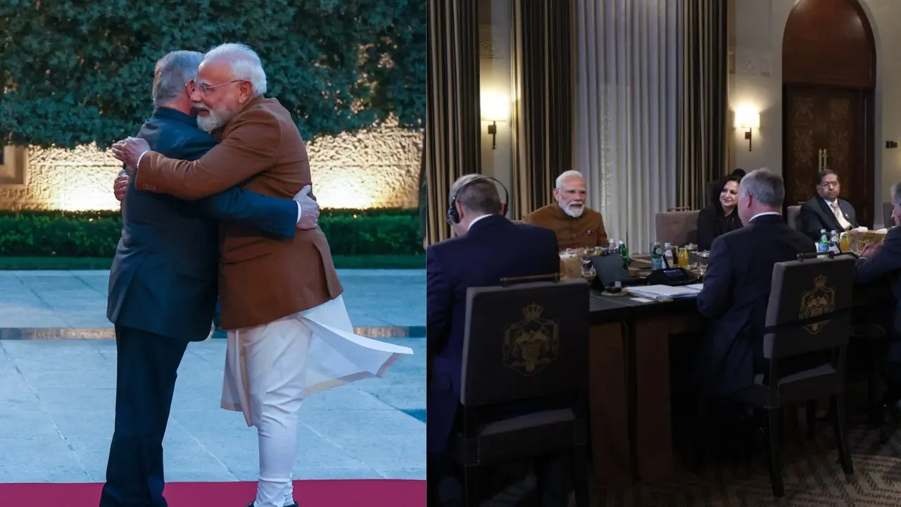 PM Modi: 'आतंकवाद के खिलाफ हमारी सोच एक जैसी', जॉर्डन में बोले PM मोदी, किंग अब्दुल्ला के साथ की द्विपक्षीय बैठक pm modi in jordan