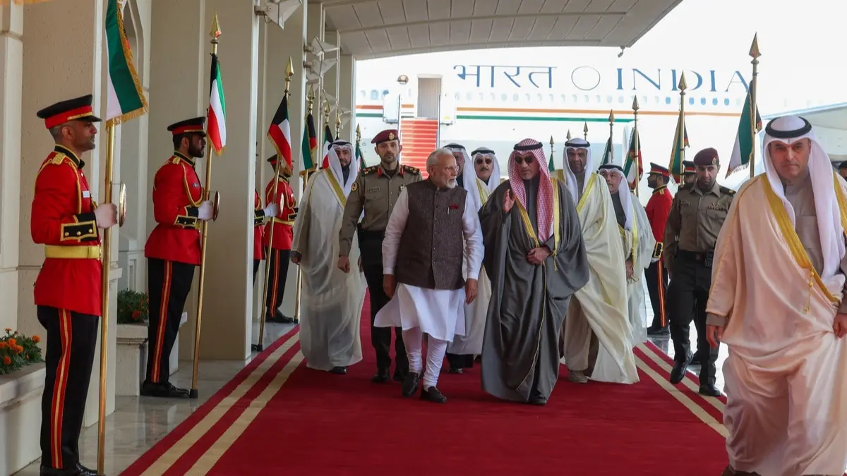 PM Modi in Kuwait
