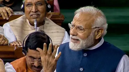 PM Modi Slams Congress For Disregarding Supreme Court's Shah Bano Verdict For Vote Bank Politics PM Modi in Lok Sabha