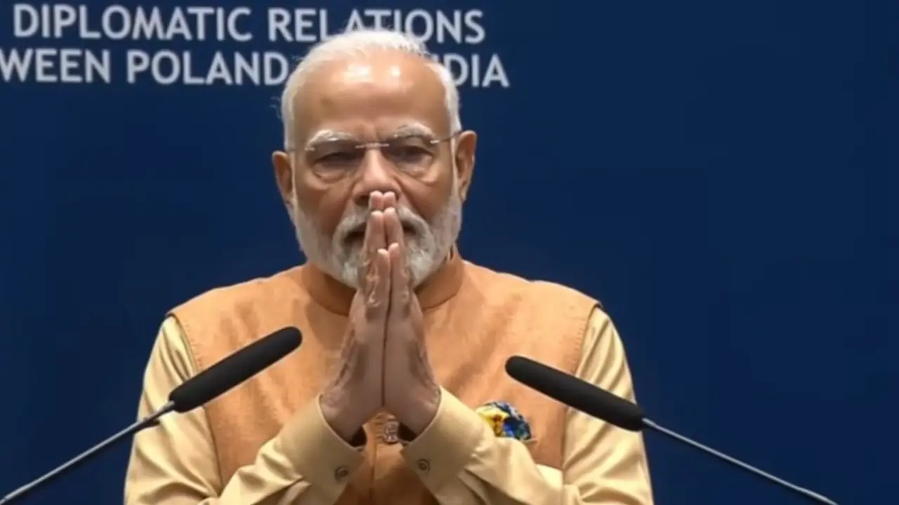 PM Modi in Poland