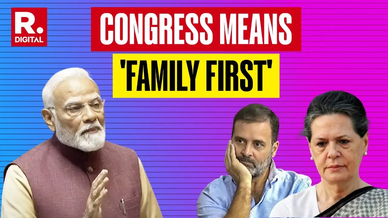 PM Modi in Rajya Sabha: Congress Hated Baba Saheb, They Didn't Honour Him With Bharat Ratna PM Modi in Rajya Sabha LIVE: 'Family first is top in Congress model'