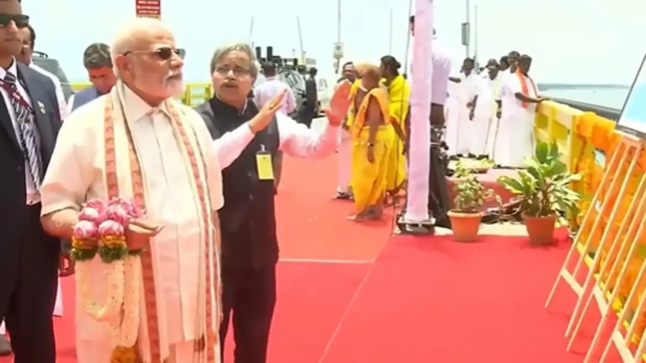 PM Modi Inaugurates New Pamban Bridge