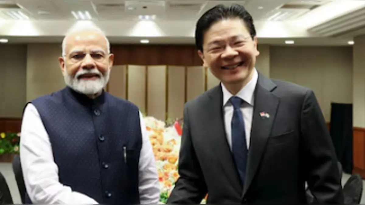 PM Modi: India And Singapore Outline Detailed Roadmap For Future Partnership PM Modi: India And Singapore Outline Detailed Roadmap For Future Partnership