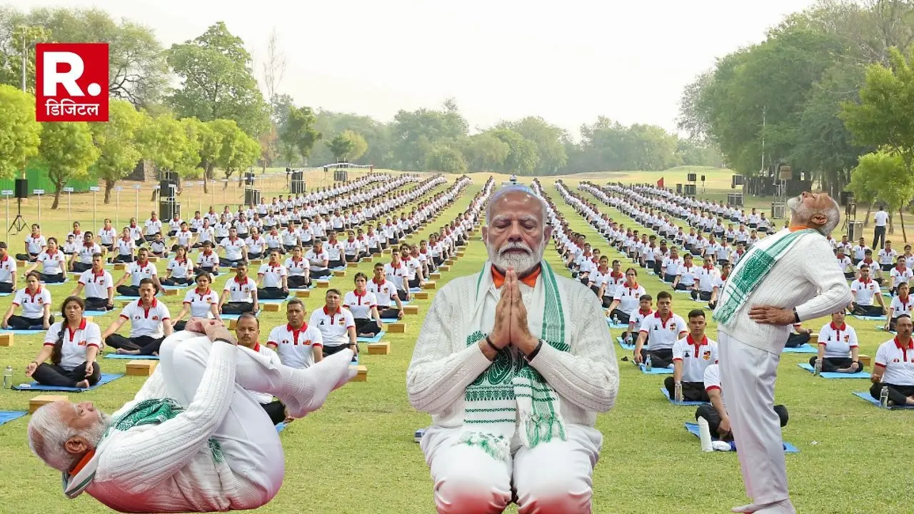 'एक पृथ्वी, एक स्वास्थ्य के लिए योग' होगा 2025 योग दिवस का विषय, प्रधानमंत्री नरेंद्र मोदी ने की घोषणा PM Modi leads International Day of Yoga celebrations
