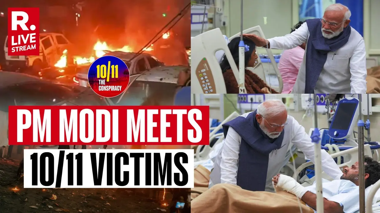 PM Modi Meets Delhi Blast Victims, Vows Justice and Reviews Security with Cabinet