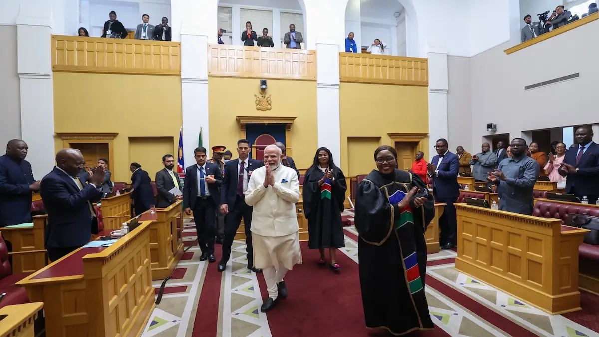PM Modi, Namibia