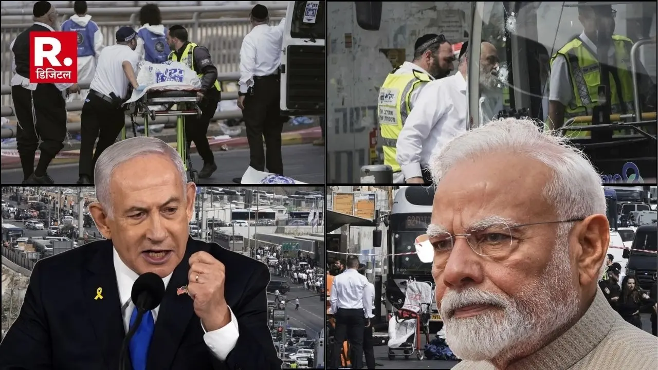 PM modi Netanyahu Israel jerusalem terror attack