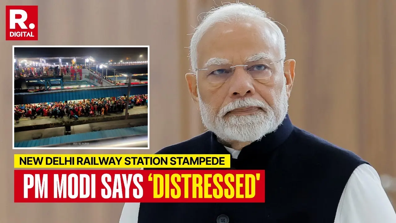 PM Modi 'Distressed' After Stampede At New Delhi Railway Station Which Killed Atleast 15 PM Modi, New Delhi Railway Station Stampede