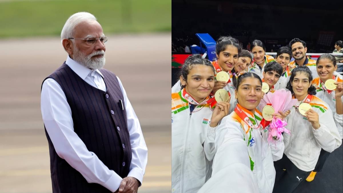 PM Modi, Nikhat Zareen