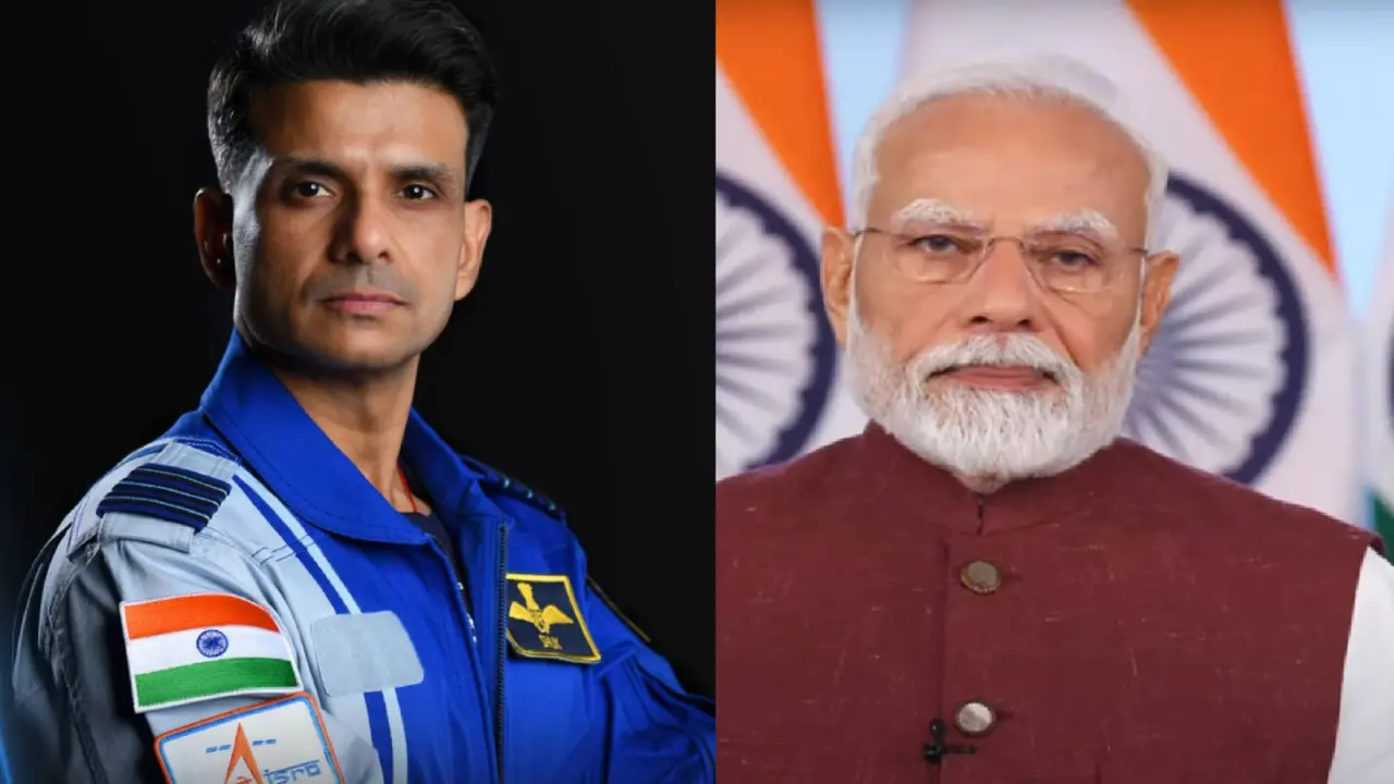 PM Modi on Shubhanshu Shukla