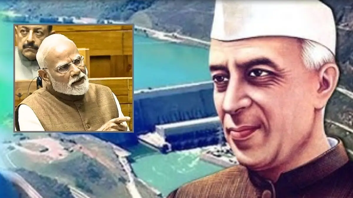 Pm modi on Sindhu Jal Samjhauta/ Jawaharlal Nehru