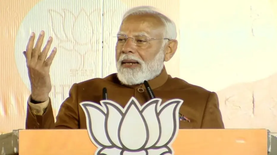 PM MODI ON Yamuna ji