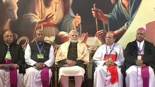 PM Modi Participates in Christmas Programme Hosted by Catholic Bishops Conference of India PM Modi participates in Christmas programme hosted by Catholic Bishops Conference of India