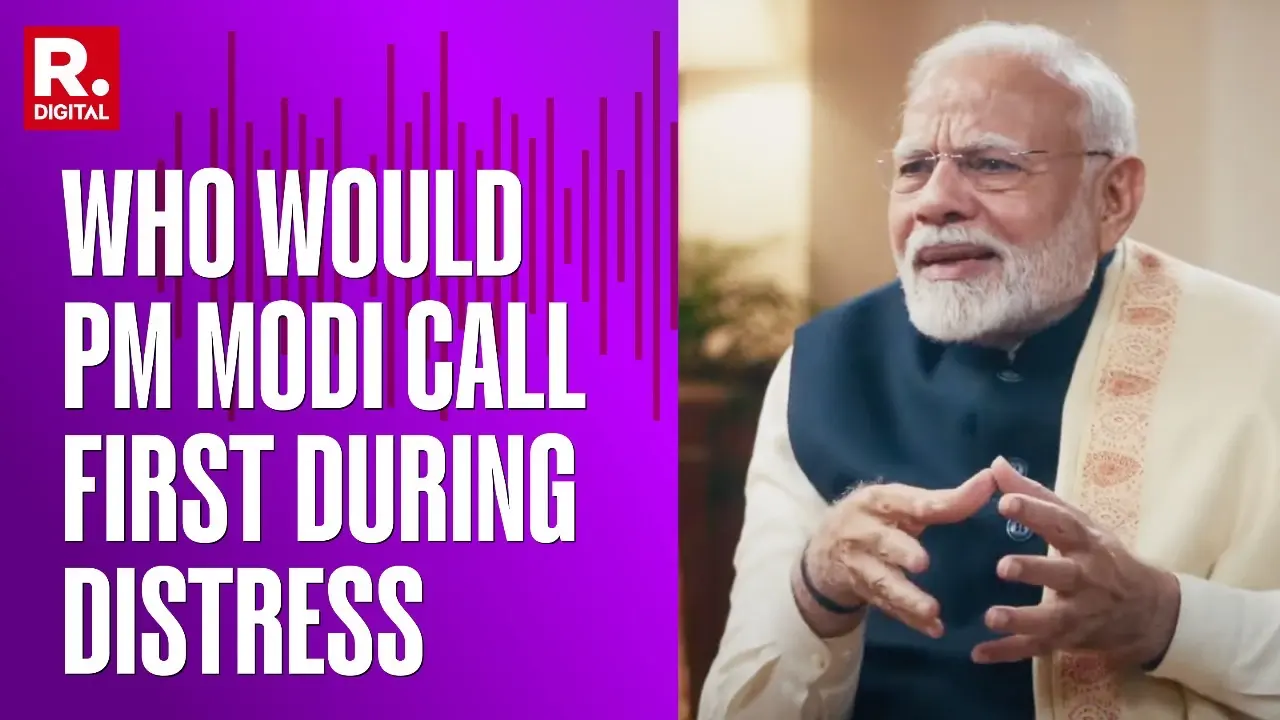 PM Modi Reveals Whom He Would Call First In Times Of Distress In His First Ever Podcast PM Modi Podcast
