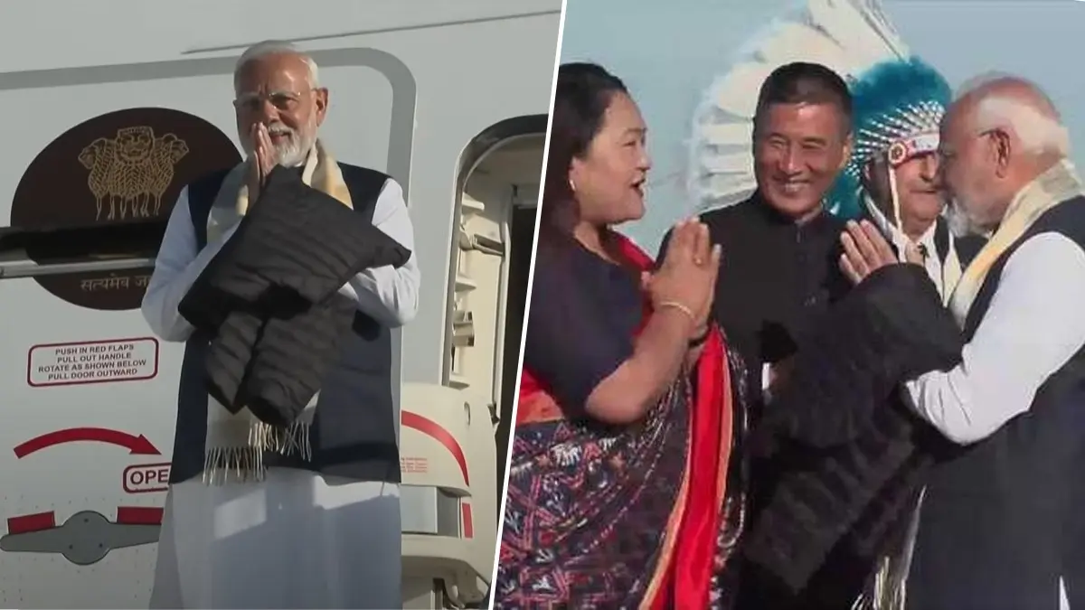 PM Modi reached Canada