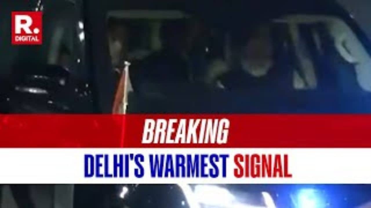 PM Modi Reaches Palam Airport To Receive Russian President