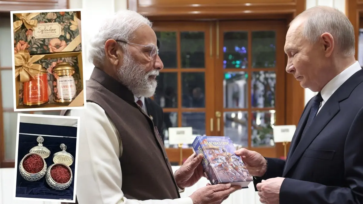 PM Modi's gifts to Putin