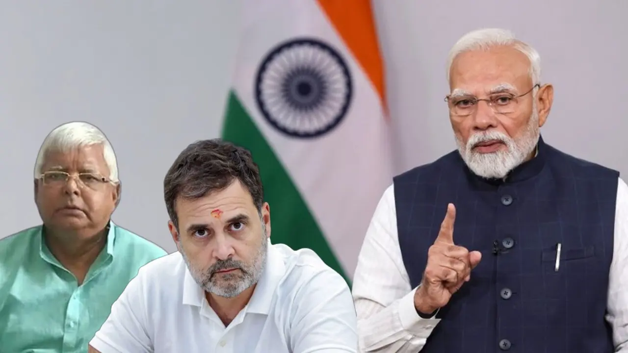 PM Modi Slams Congress-RJD in Poll-Bound Bihar, Flags 'Malicious Intentions' PM Modi Slams Congress-RJD in Bihar, Flags 'Malicious Intentions'