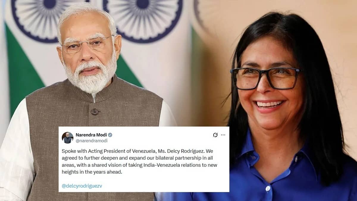 PM Modi Speaks With Venezuelan Acting President Rodriguez, Seeks Deeper Bilateral Ties