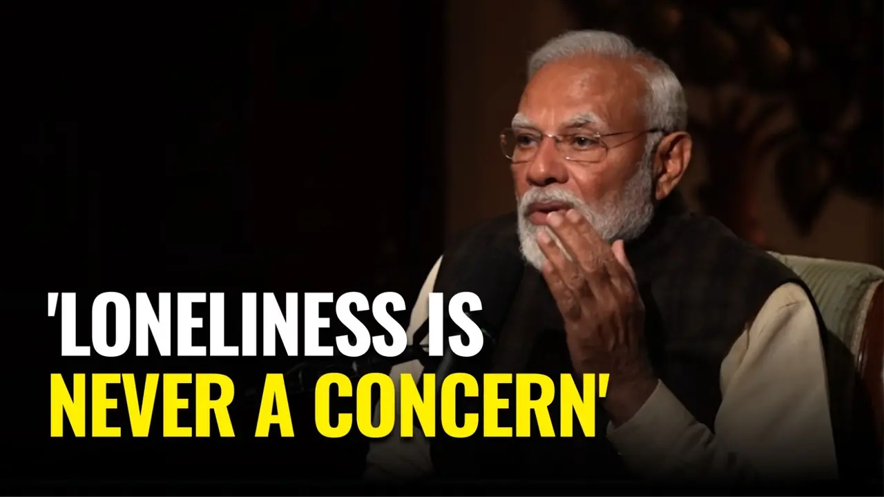 PM Modi talks about feeling lonely on Lex Fridman podcast