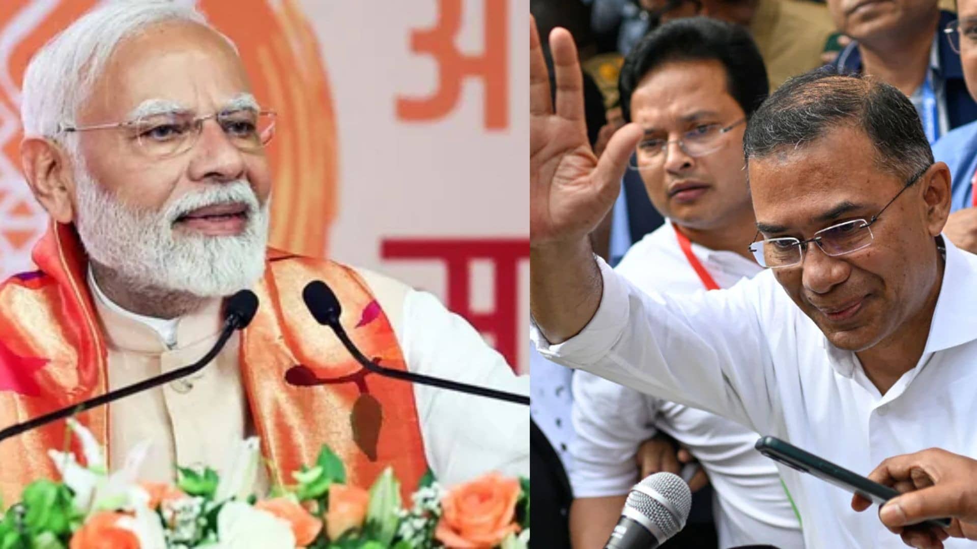 PM Modi-Tarique Rahman