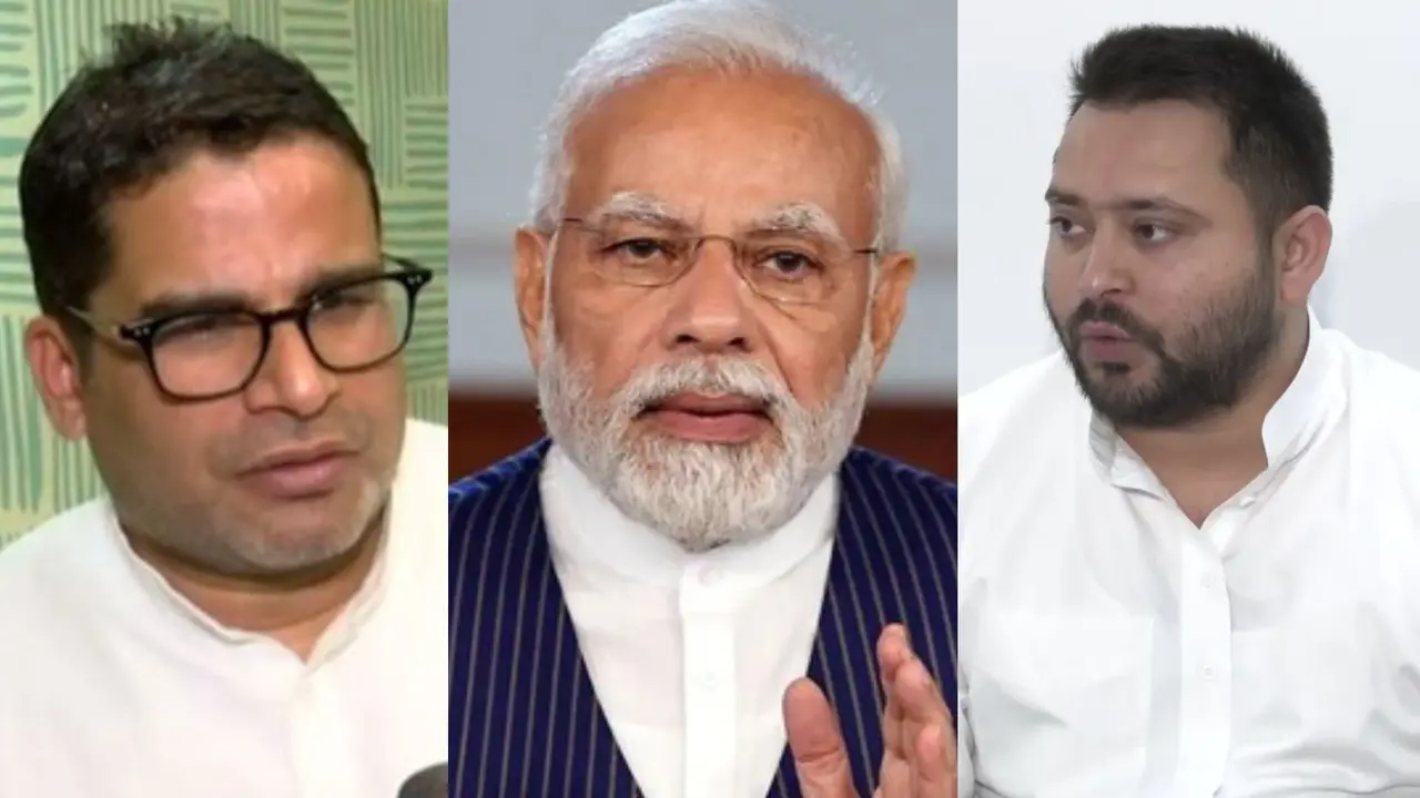 PM Modi Tejashwi Yadav Prashant Kishor
