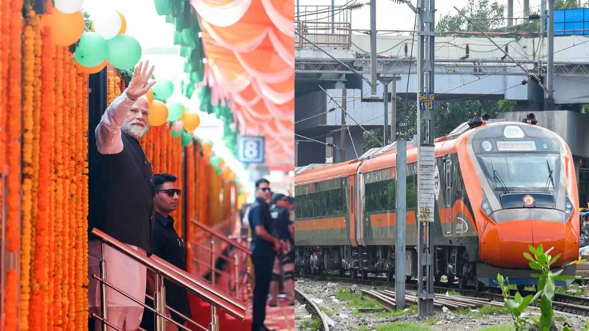 PM Modi To Flag Off India's First Vande Bharat Sleeper Train Between Guwahati And Howrah Today PM Modi to flag off India's first Vande Bharat sleeper train between Guwahati and Howrah