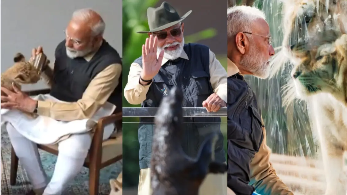 PM Modi Vantara Visit