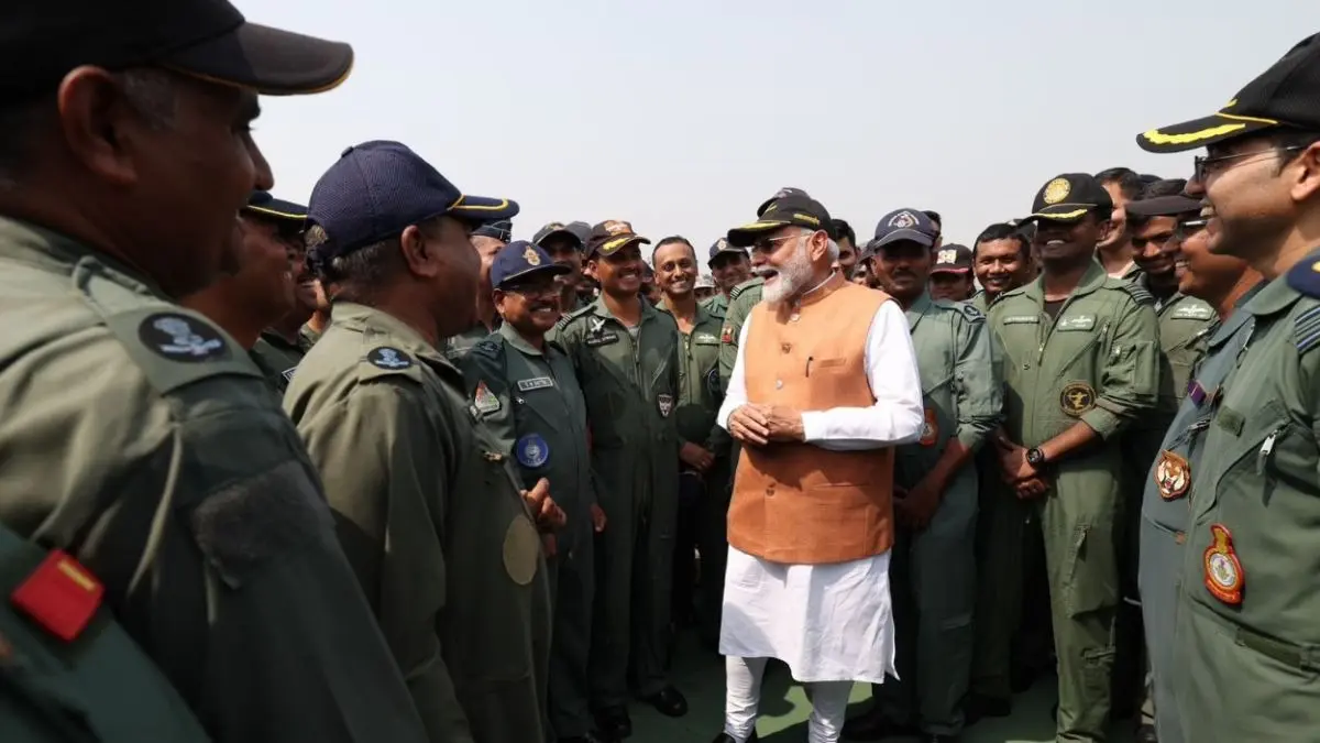 PM Modi Visits Adampur Air Base