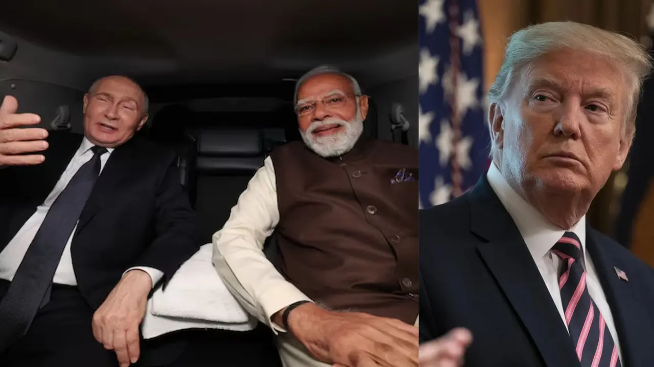 PM Modi- Vladimir Putin- Donald Trump