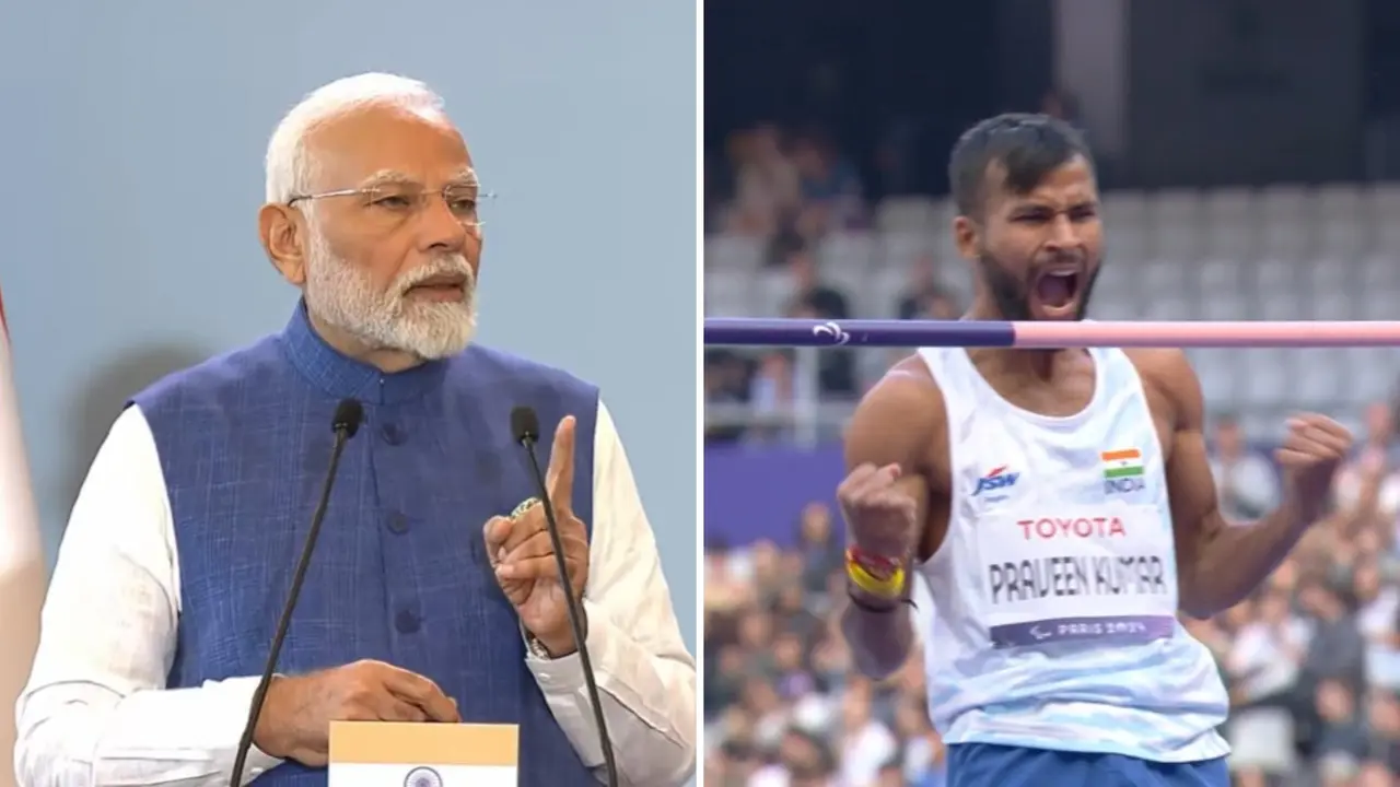 'Proud Of Him': Narendra Modi Hails Praveen Kumar For Winning Paralympics High Jump Gold PM Modi wishes Praveen Kumar